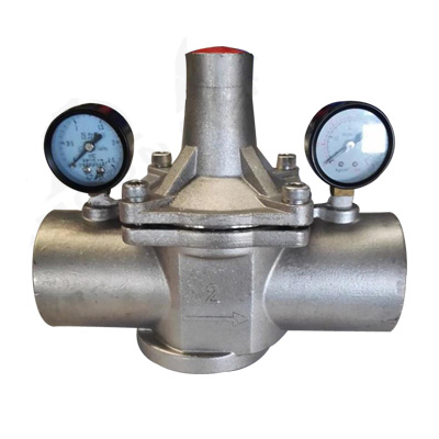 Y110X adjustable stainless steel threaded pressure reducing valve